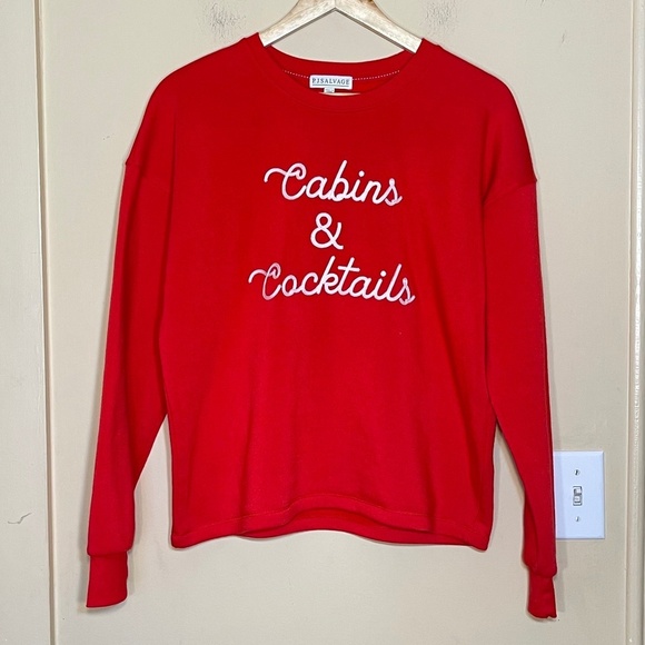 Pj Harlow Sweaters - Preserved Red Women's Sweater - Cabins & Cocktails